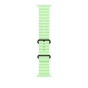 49 mm Ocean Armband Neongrün - Titan Schwarz