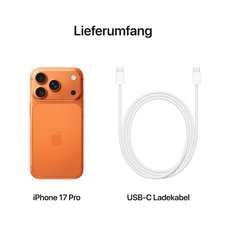 iPhone 17 Pro 256 GB Cosmic Orange