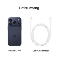 iPhone 17 Pro 256 GB Tiefblau