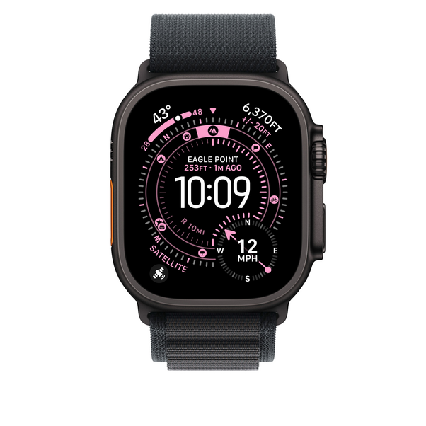 49 mm Alpine Loop Schwarz - Small - Titan Schwarz