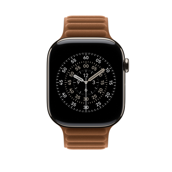 46 mm Armband mit Magnetverschluss Karamell - M/L