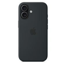 iPhone 17 Silikon Case mit MagSafe - Schwarz