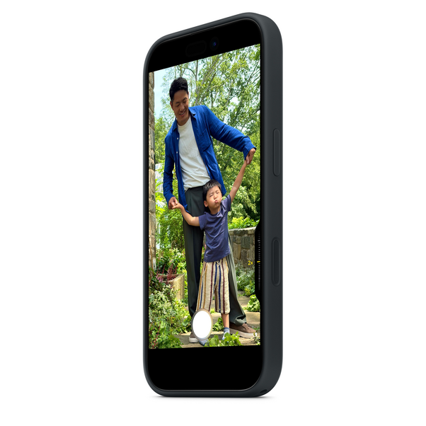 iPhone 17 Silikon Case mit MagSafe - Schwarz