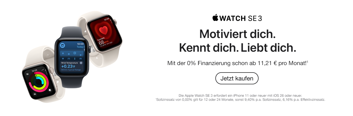 Startseitenbanner Watch SE 3