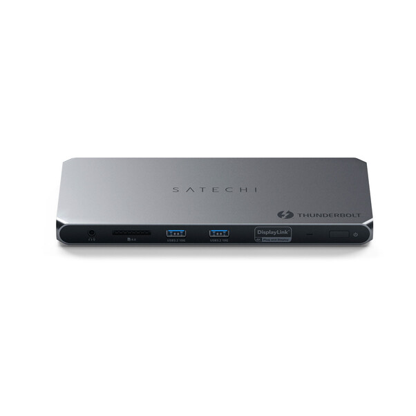 Satechi Thunderbolt 4 Docking Station mit Display Link, silber