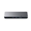 Satechi Thunderbolt 4 Docking Station mit Display Link, silber