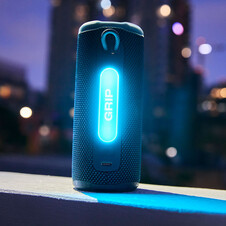 JBL Grip, kompakter Bluetooth-Lautsprecher, blau