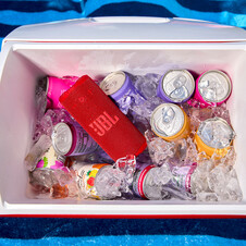 JBL Grip, kompakter Bluetooth-Lautsprecher, weiss