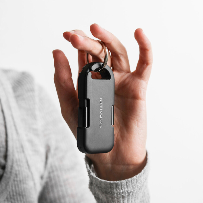 Vonmählen Evergreen Go kompakte Powerbank, 1.000 mAh, schwarz