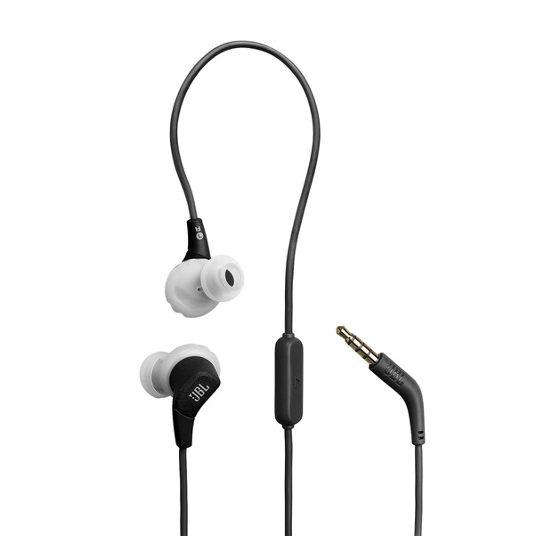 JBL Endurance RUN3, In-Ear-Sport-Kopfhörer mit Kabel, schwarz