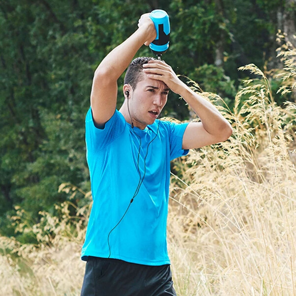 JBL Endurance RUN3, In-Ear-Sport-Kopfhörer mit Kabel, schwarz