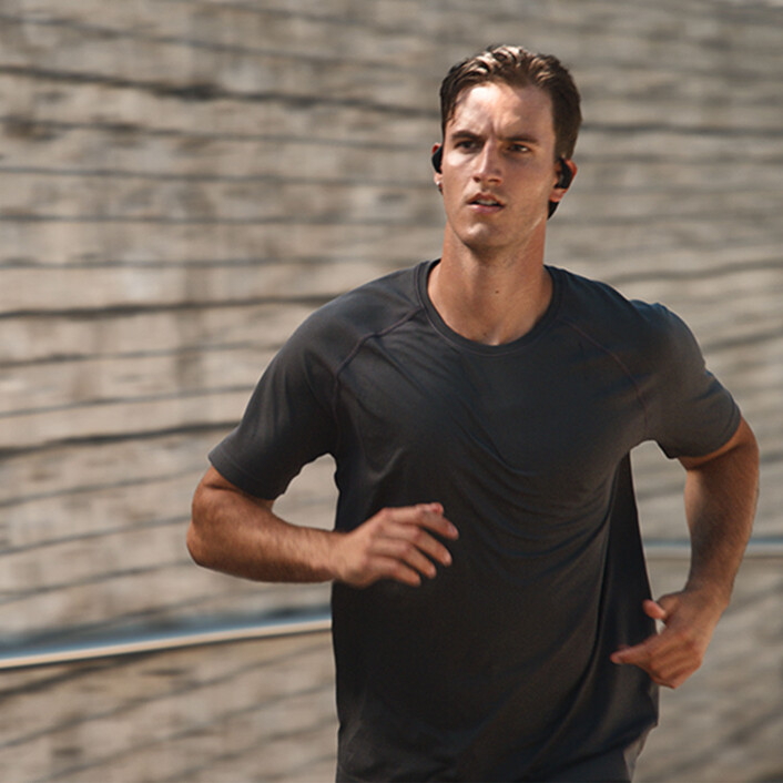 JBL Endurance Pace, Open-Ear-Sport-Kopfhörer, schwarz