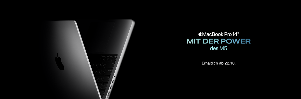 Startseitenbanner MacBook Pro M5