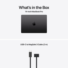 MacBook Pro 14&quot; mit M5 Chip mit 10-Core CPU und 10-Core GPU, 16GB, 512GB SSD, Space Schwarz