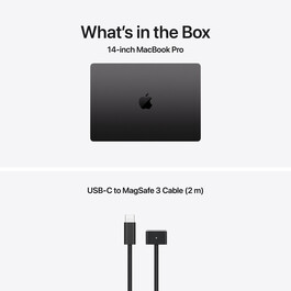 MacBook Pro 14&quot; mit M5 Chip mit 10-Core CPU und 10-Core GPU, 16GB, 512GB SSD, Space Schwarz