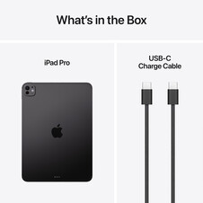 iPad Pro 13&quot; Wi-Fi mit Standardglas, 256GB, Space Schwarz