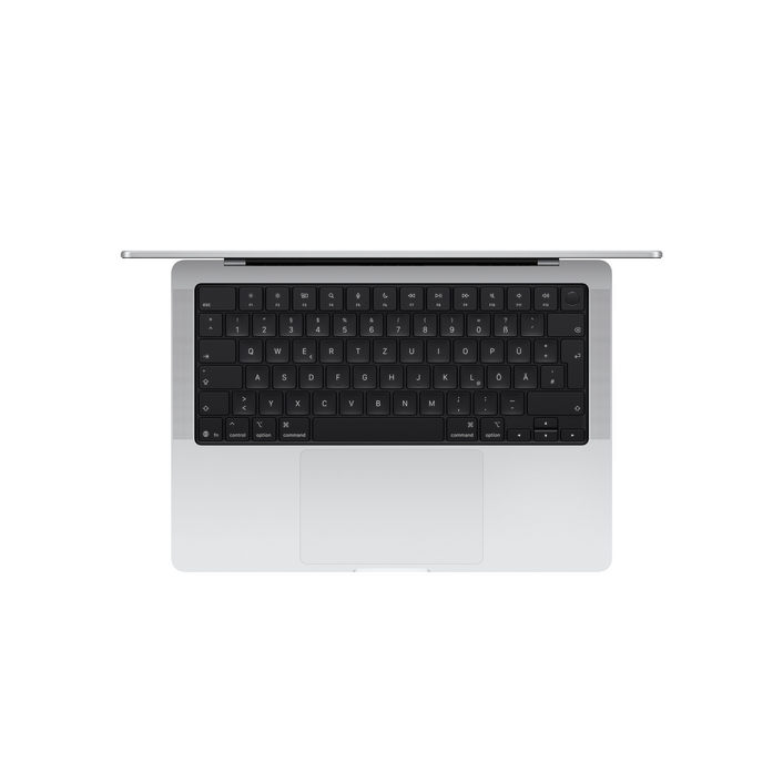 MacBook Pro 14" mit M5 Chip mit 10-Core CPU und 10-Core GPU, 24GB, 1TB SSD, Silber