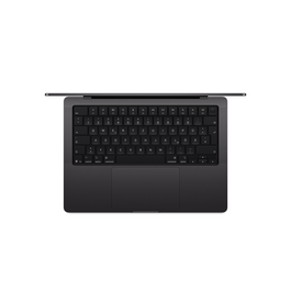 Sie sehen das Produktbild 02 von MacBook Pro 14" mit M5 Chip mit 10-Core CPU und 10-Core GPU, 16GB, 512GB SSD, Space Schwarz MacBook Pro 14" mit M5 Chip mit 10-Core CPU und 10-Core GPU, 16GB, 512GB SSD, Space Schwarz