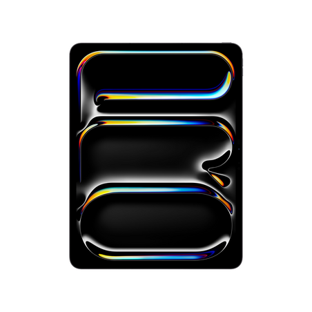 iPad Pro 13" Wi-Fi + Cellular mit Standardglas, 2TB, Space Schwarz