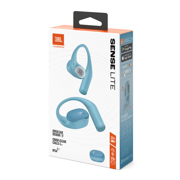 JBL Sense Lite, kabelloser Open-Ear-Kopfhörer, blau