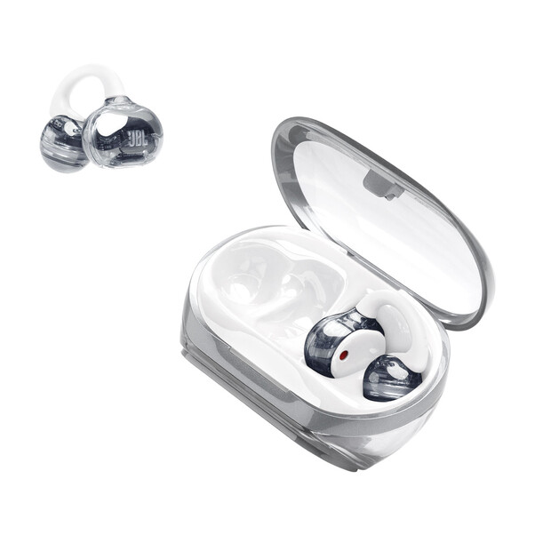 JBL Soundgear Clips, kabelloser Open-Ear-Kopfhörer, weiss