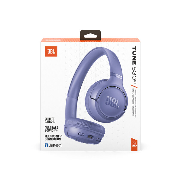 JBL TUNE530BT, On-Ear Bluetooth Kopfhörer, violett
