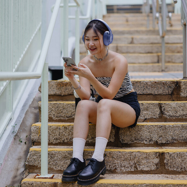 JBL Tune 730BT, Over-Ear Kopfhörer, blau