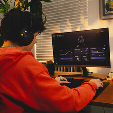 JBL Quantum 650, Bluetooth Over-Ear-Gaming-Headset, schwarz