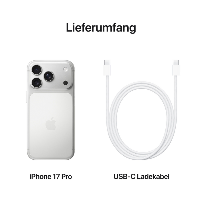 iPhone 17 Pro 256 GB Silber