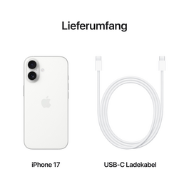 iPhone 17 256 GB Weiß