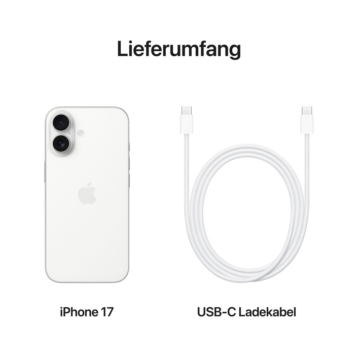 iPhone 17 256 GB Weiß