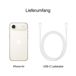 Sie sehen das Produktbild 08 von iPhone Air 1 TB Lichtgold iPhone Air 1 TB Lichtgold