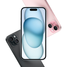iPhone 15, 128GB, blau
