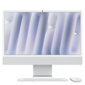 iMac 24" mit 4.5K Retina Display mit Nanotexturglas, M4 Chip 10-Core CPU und 10-Core GPU, 16GB, 256GB SSD, silber