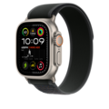 Sie sehen das Produktbild 04 von Apple Watch 49mm Trail-Loop, schwarz - M/L - Gehäusefarbe natur Apple Watch 49mm Trail-Loop, schwarz - M/L - Gehäusefarbe natur