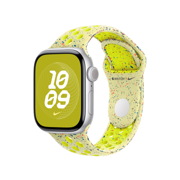 Sie sehen das Produktbild 03 von Apple Watch 42mm Nike Sportarmband, volt splash - S/M Apple Watch 42mm Nike Sportarmband, volt splash - S/M