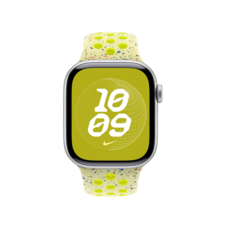Sie sehen das Produktbild 04 von Apple Watch 42mm Nike Sportarmband, volt splash - S/M Apple Watch 42mm Nike Sportarmband, volt splash - S/M