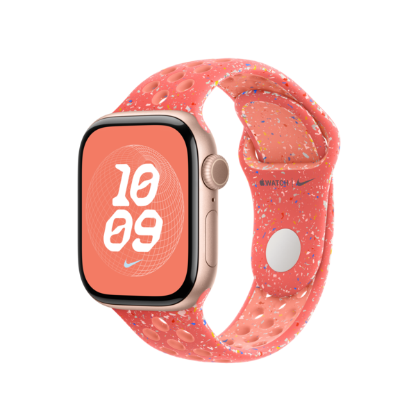 Sie sehen das Produktbild 04 von Apple Watch 42mm Nike Sportarmband, magic ember - S/M Apple Watch 42mm Nike Sportarmband, magic ember - S/M