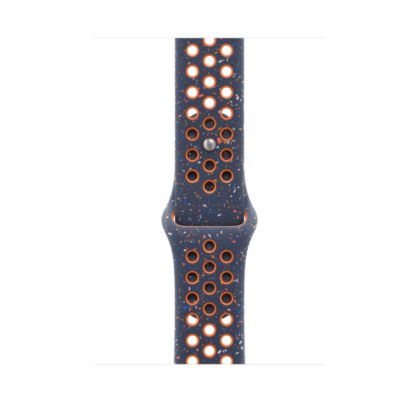 Apple Watch 46mm Nike Sportarmband, blue flame - M/L