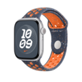 Apple Watch 46mm Nike Sportarmband, blue flame - M/L