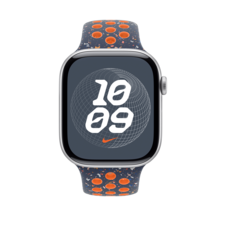 Sie sehen das Produktbild 06 von Apple Watch 46mm Nike Sportarmband, blue flame - M/L Apple Watch 46mm Nike Sportarmband, blue flame - M/L