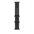 Apple Watch 49mm Ocean-Armband, schwarz - Gehäusefarbe schwarz