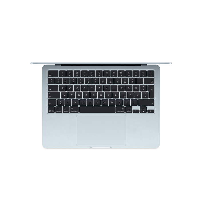 MacBook Air 13" mit M4 Chip, 10-Core CPU und 10-Core GPU, 16GB, 512GB SSD, himmelblau