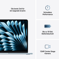 MacBook Air 13" mit M4 Chip, 10-Core CPU und 10-Core GPU, 16GB, 512GB SSD, himmelblau