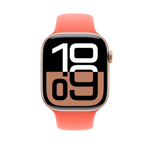 Sie sehen das Produktbild 06 von Apple Watch 46mm Sportarmband, mandarine - M/L Apple Watch 46mm Sportarmband, mandarine - M/L