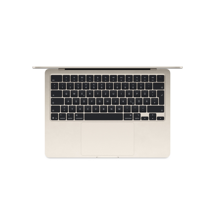 MacBook Air 13" mit M4 Chip, 10-Core CPU und 8-Core GPU, 16GB, 256GB SSD, polarstern