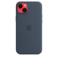 Sie sehen das Produktbild 06 von Apple iPhone 14 Plus Silikon Case mit MagSafe, sturmblau Apple iPhone 14 Plus Silikon Case mit MagSafe, sturmblau