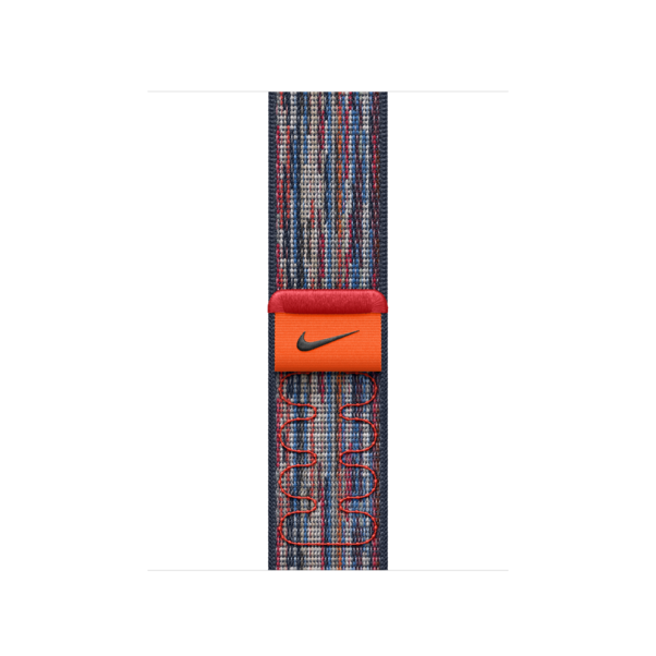 Apple Watch 40mm Nike Sport Loop, blau/rot>