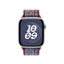 Apple Watch 40mm Nike Sport Loop, blau/rot>