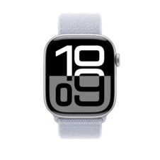 Sie sehen das Produktbild 04 von Apple Watch 46mm Sport Loop, wolkenblau Apple Watch 46mm Sport Loop, wolkenblau